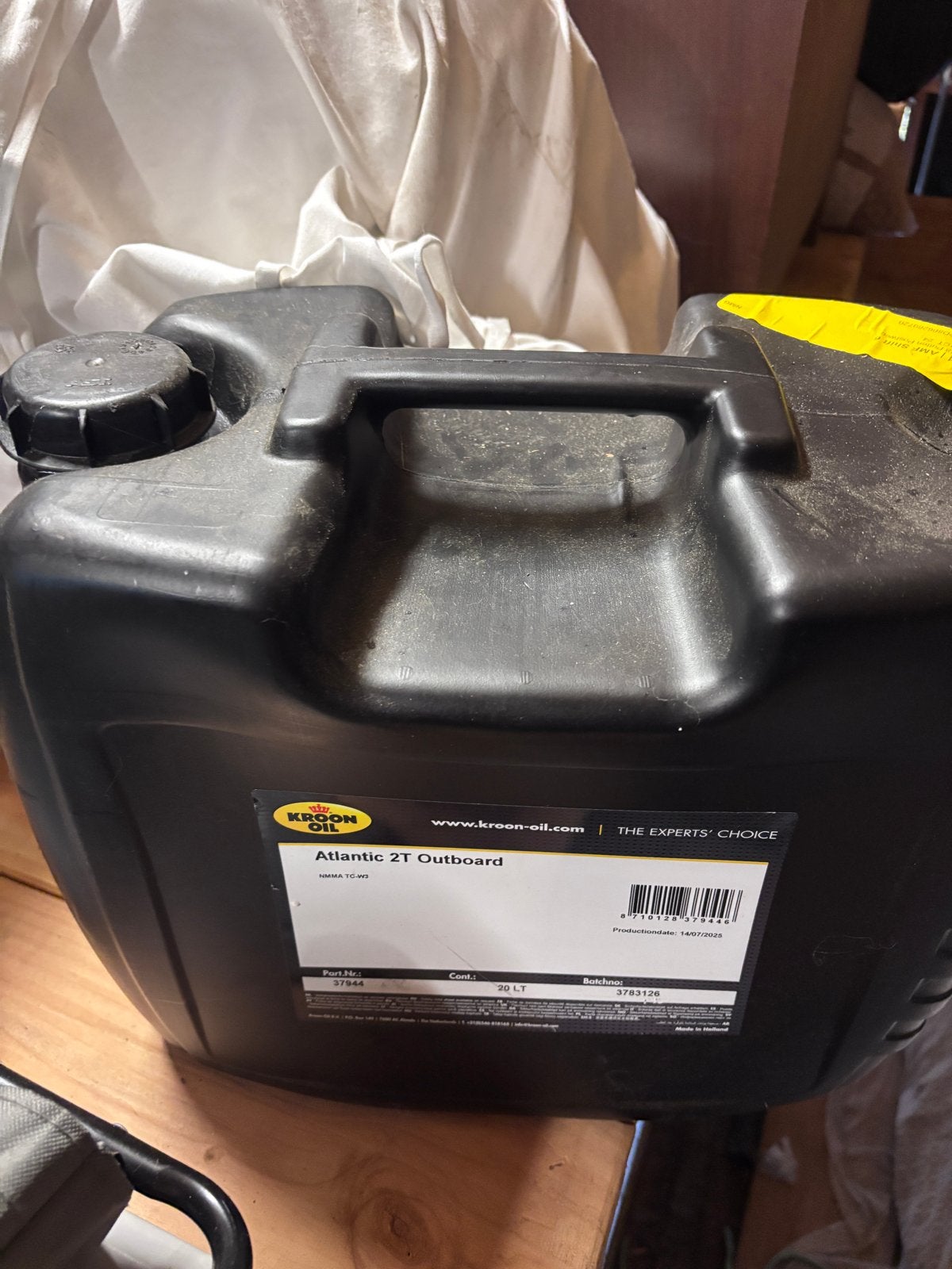 Kroon Oil Atlantic 2T Outboard Olie - 17 Liter, Watersport en Boten, Ophalen, Nieuw, Motor en Techniek