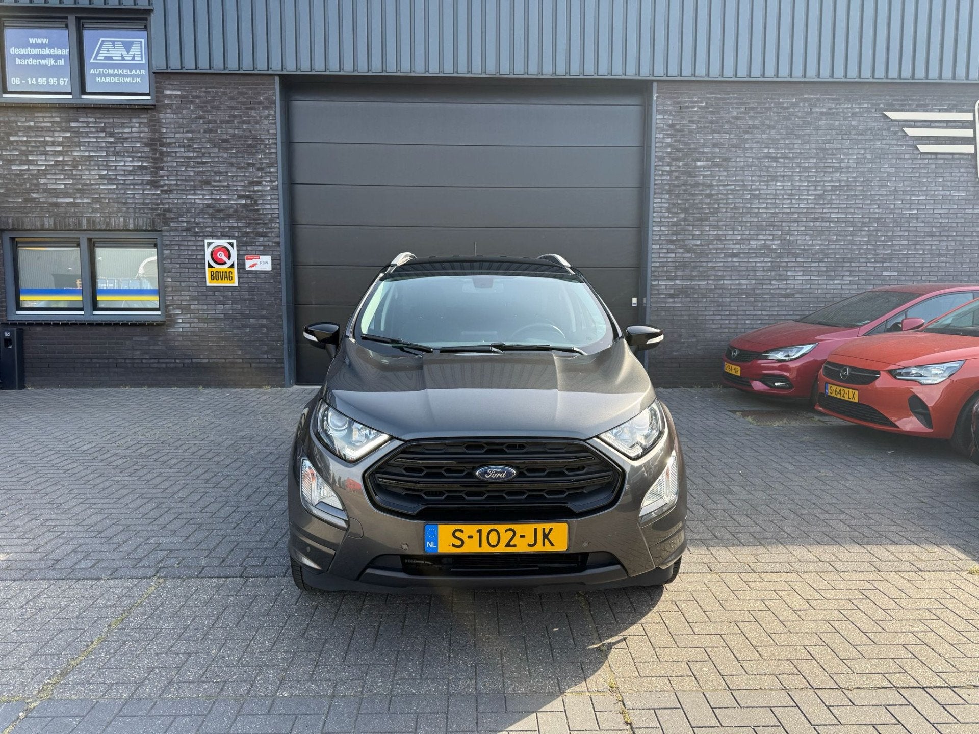 Ford EcoSport 1.0 EcoBoost ST-Line Black | 1E EIGENAAR | 3/6, Voorwielaandrijving, Gebruikt, Ecosport, Leder en Stof