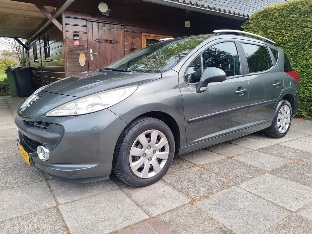 Peugeot 207 1.4 VTI 16V SW 2009 Grijs, Auto-onderdelen, Verzenden, Voor, Peugeot, Deur