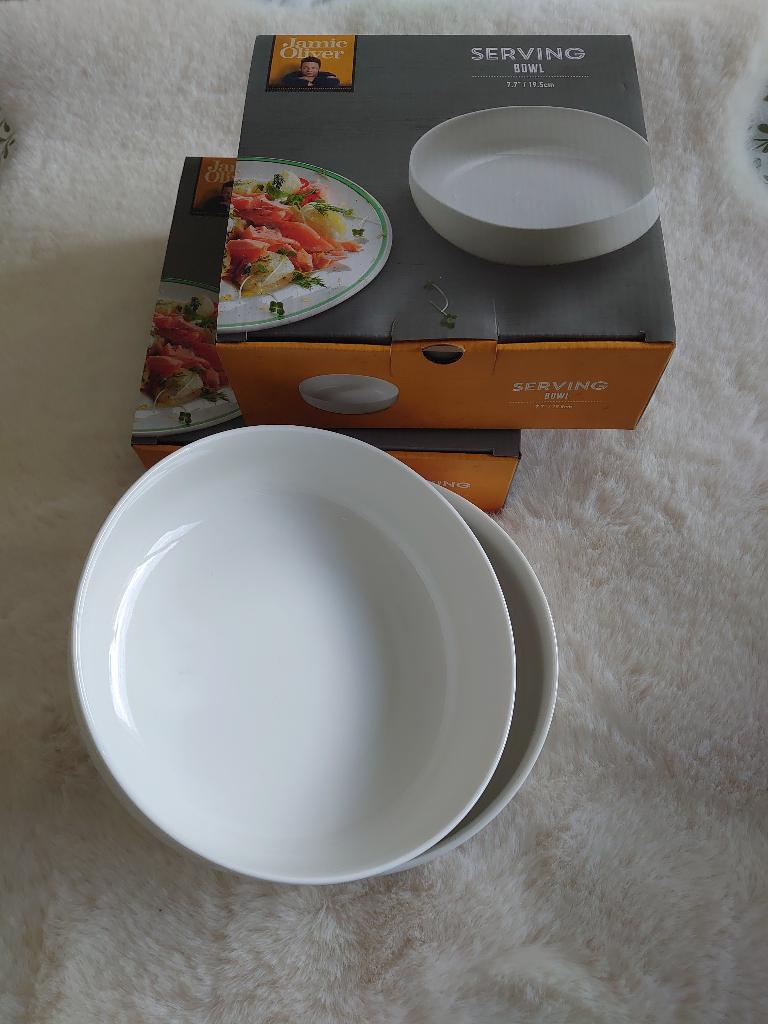 2 Jamie Oliver serveerschalen 19,5 cm Nieuw, Huis en Inrichting, Keuken | Servies, Verzenden, Nieuw, Schaal of Schalen, Overige stijlen