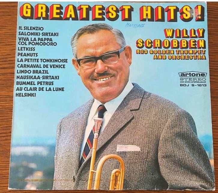 LP Willy Schobben Greatest Hits 1972, Cd's en Dvd's, Vinyl | Pop, Zo goed als nieuw, 1970 - 1979, 12 inch, Ophalen of Verzenden
