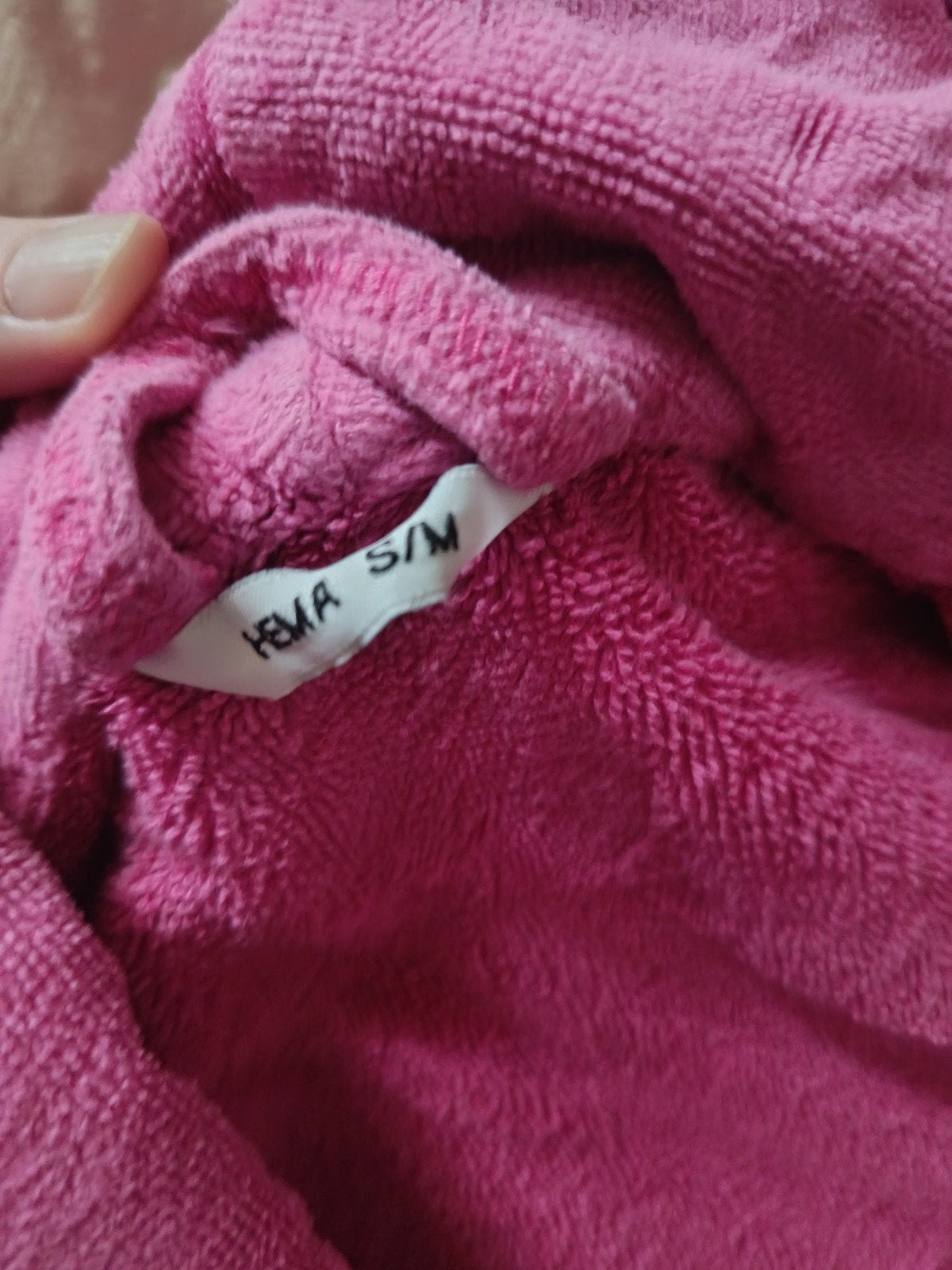 Roze badjas van HEMA, maat S/M, HEMA, Ophalen of Verzenden, Gedragen