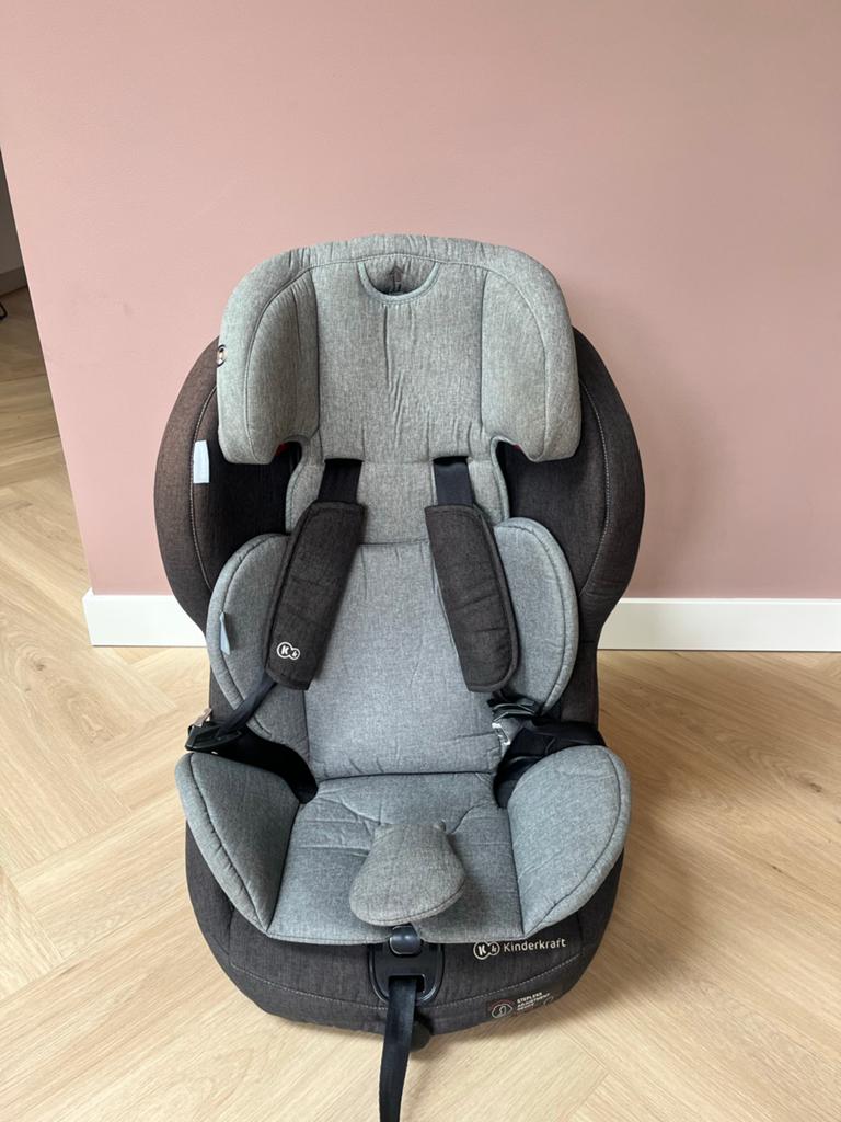 2x Kinderkraft autostoel met Isofix, Gebruikt, Verstelbare rugleuning, 9 t/m 36 kg, Isofix