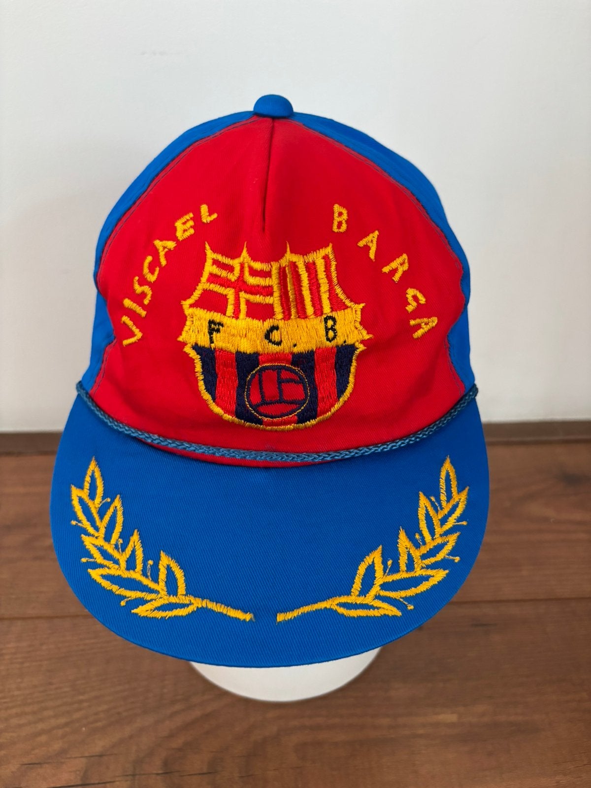 Vintage 90’s FC Barcelona Barça Cap, Kleding | Heren, Hoeden en Petten, Ophalen of Verzenden, Nieuw, 58 of 59 cm (L, 7¼ of ⅜ inch)