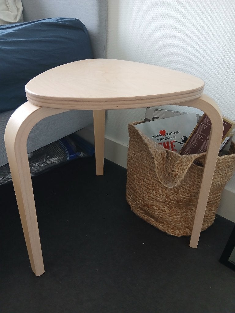 Stool, Ophalen, Wit, Eén