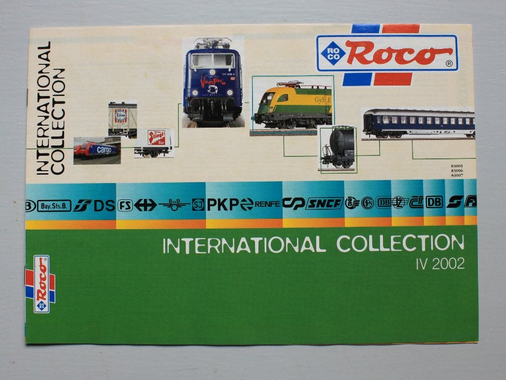 Roco  folder international collection, Gelijkstroom of Wisselstroom, Nieuw, Roco, Boek, Tijdschrift of Catalogus