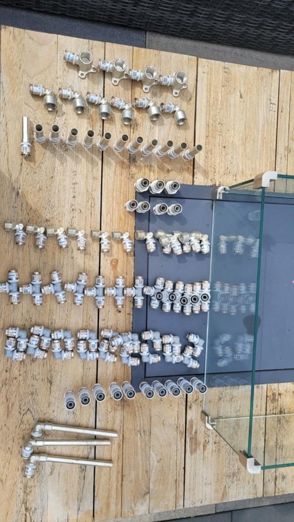 Uponor pers fittingen press, Ophalen, Overige materialen, Gebruikt, Overige typen
