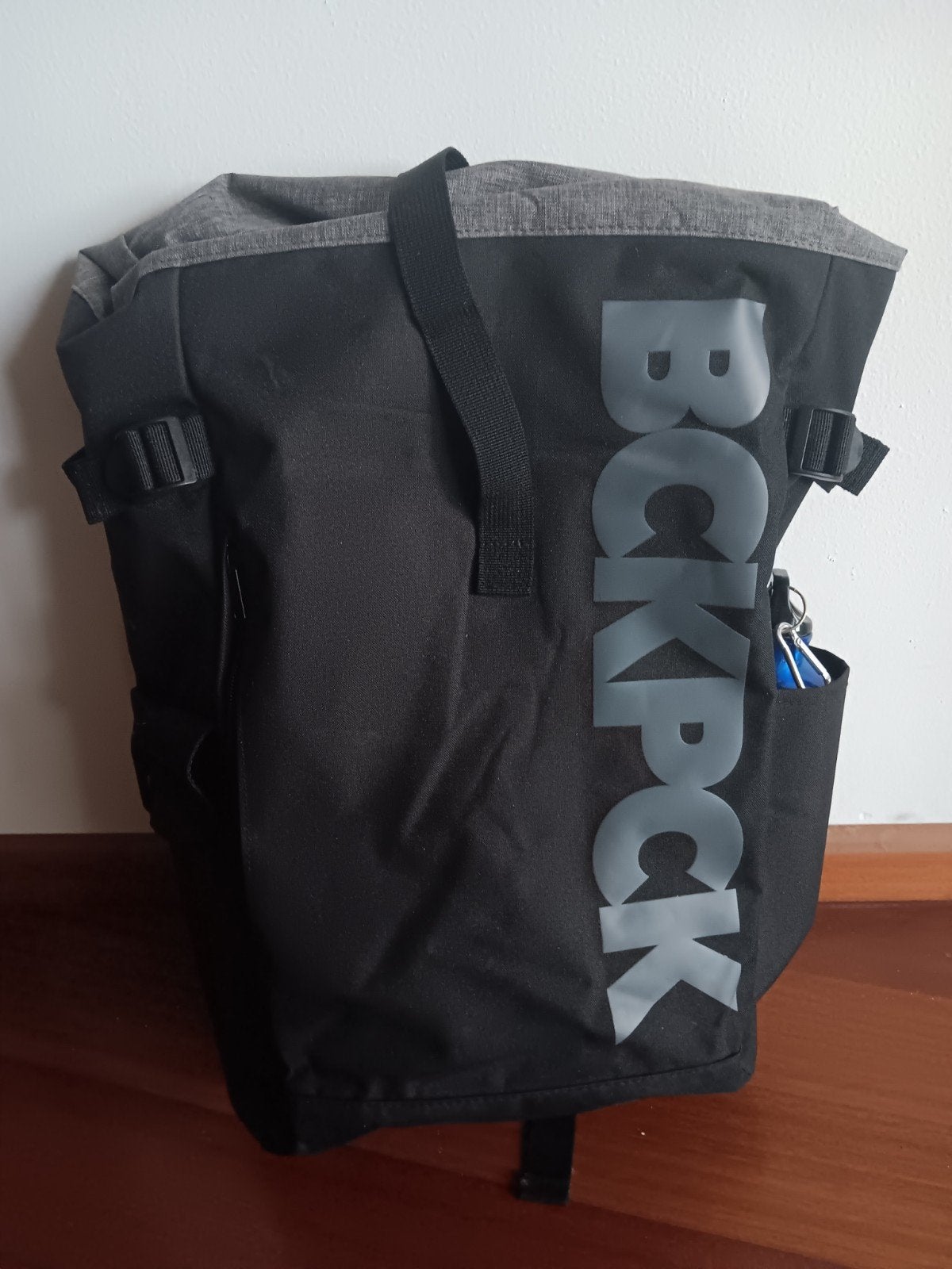 Nieuwe BCKPCK rugzak - Zwart/Grijs, 25 tot 40 cm, Nieuw, Ophalen, Overige merken