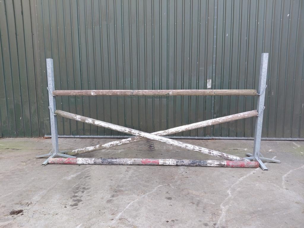 4 hindernis balken van 3,5 meter lang, Dieren en Toebehoren, Ophalen, Springen