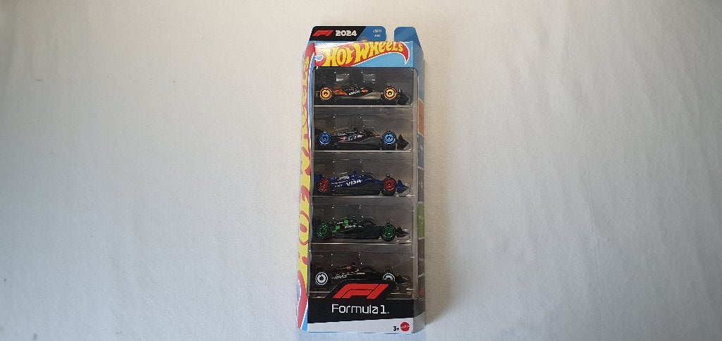 Hot wheels 5 pack Formula 1, Ophalen of Verzenden, Nieuw, Auto