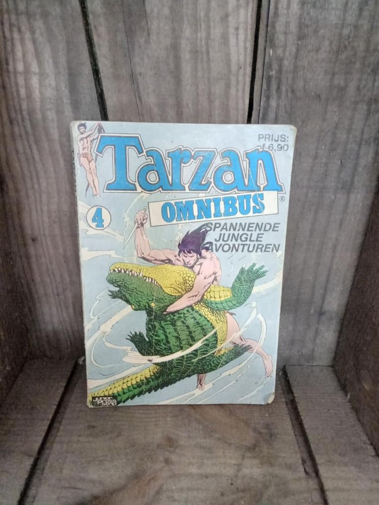 Tarzan Omnibus 4 - Spannende Jungle Avonturen, Boeken, Stripboeken, Gelezen, Eén stripboek, Ophalen of Verzenden, Edgar Rice Burroughs