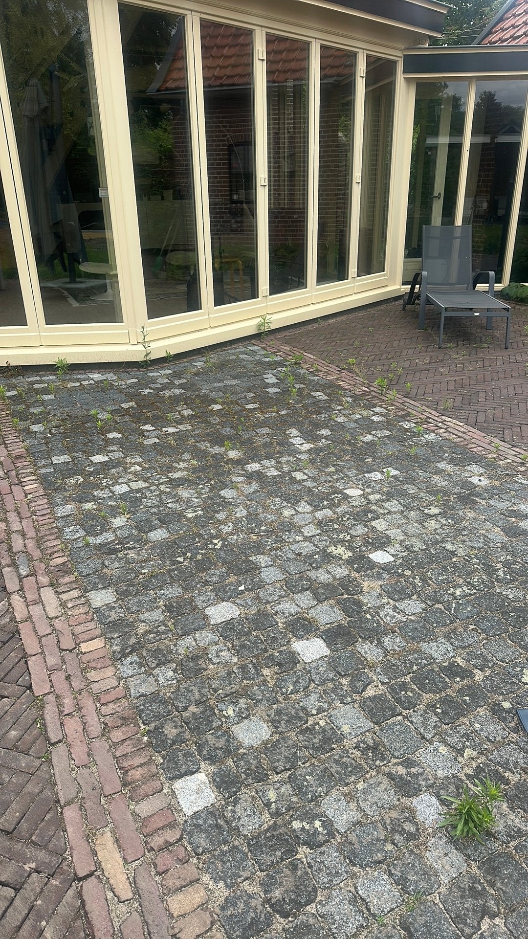 Kinderkopjes - portugese keitjes 8x8 -10x10 - 30 m2, Ophalen, Gebruikt, Overige typen, Natuursteen