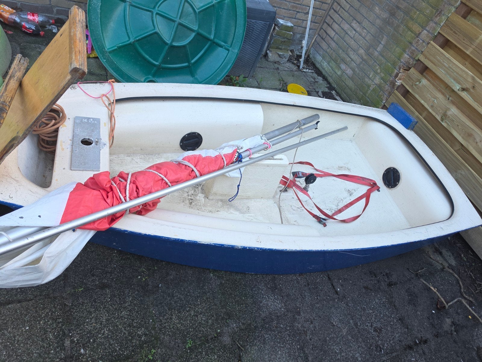 Optimist zeilboot - Ideaal voor beginners!, Ophalen, Gebruikt