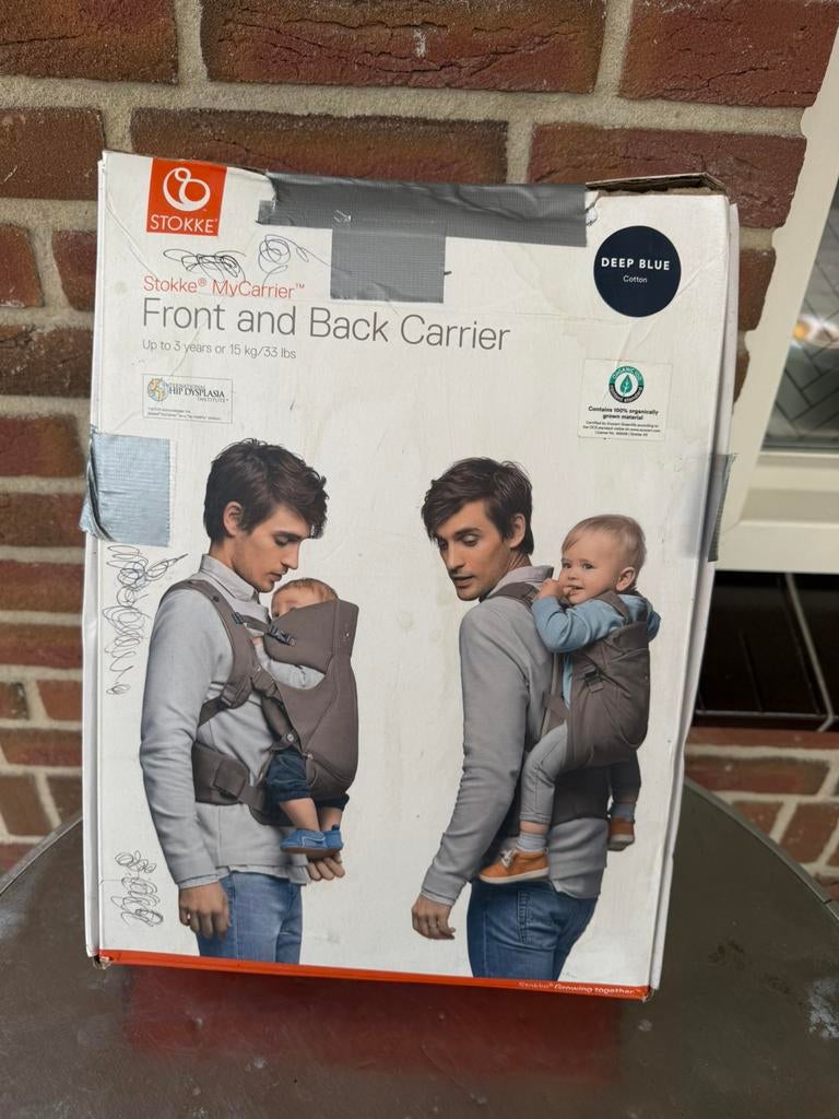 Stokke draagzal voor en achter, Overige merken, Buik of Rug, Ophalen of Verzenden, Zo goed als nieuw