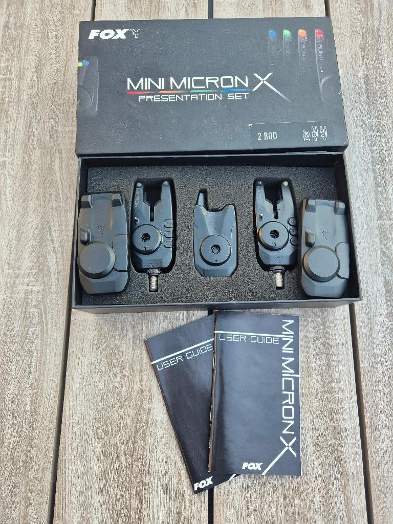 Fox mini micron x 2 rod, Ophalen of Verzenden, Gebruikt, Overige typen