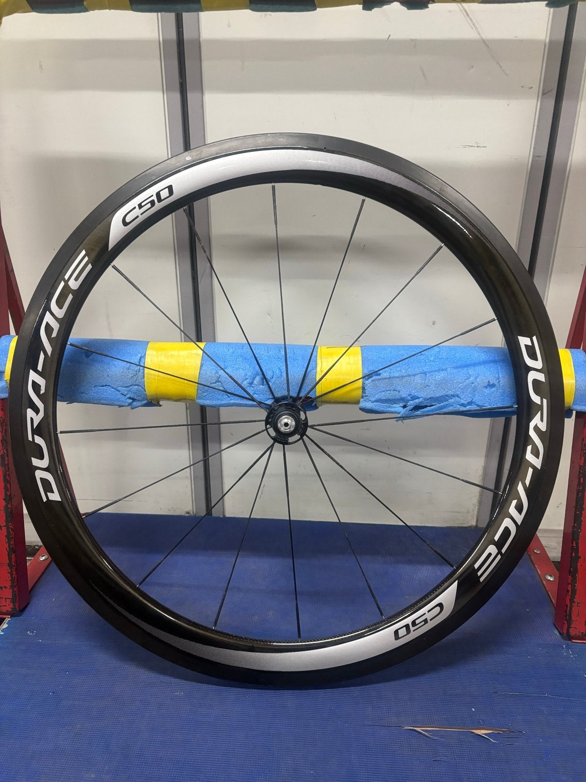 Shimano Dura-Ace C50 Wiel Dyneema  - Carbon Racefiets Wiel, Wiel, Gebruikt, Ophalen of Verzenden, Racefiets