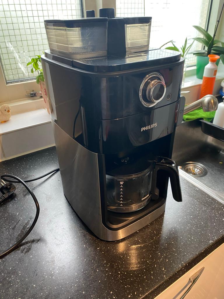 Philips Koffiezetapparaat met geintegreerde bonenmaler, Witgoed en Apparatuur, Koffiezetapparaten, Afneembaar waterreservoir, Gebruikt