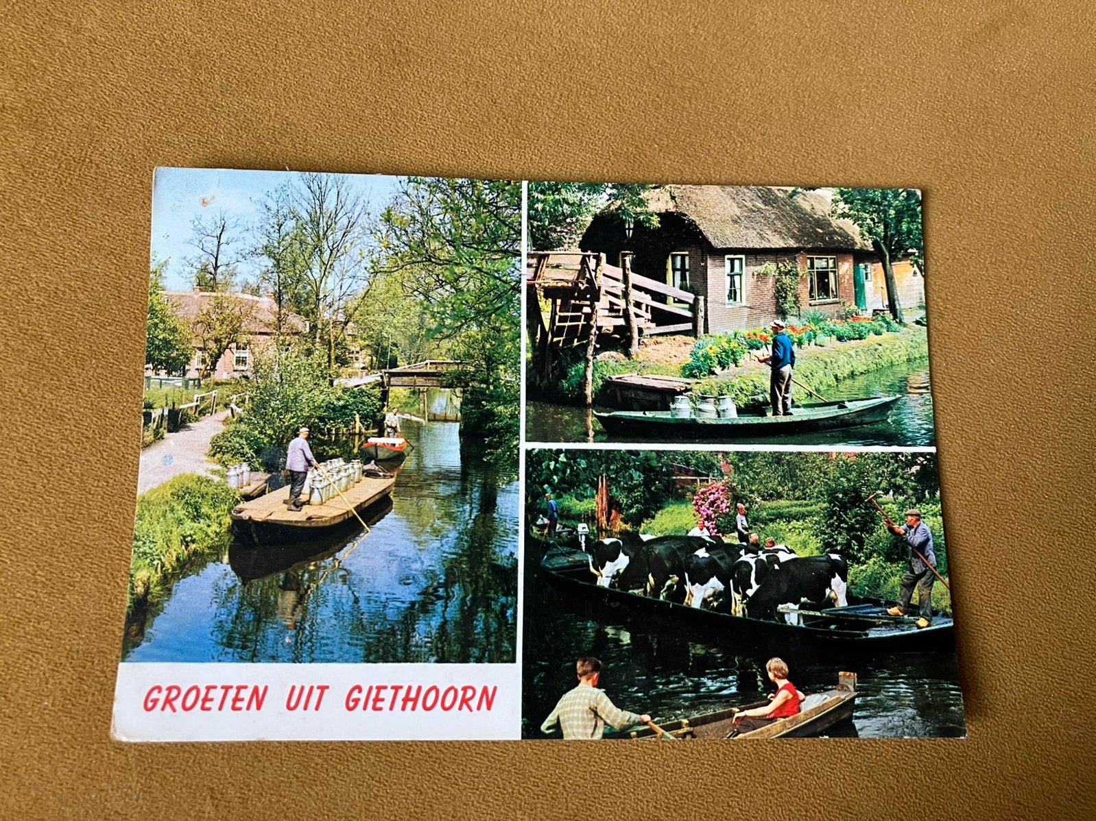 Ansichtkaart Giethoorn, Ophalen of Verzenden, Overijssel