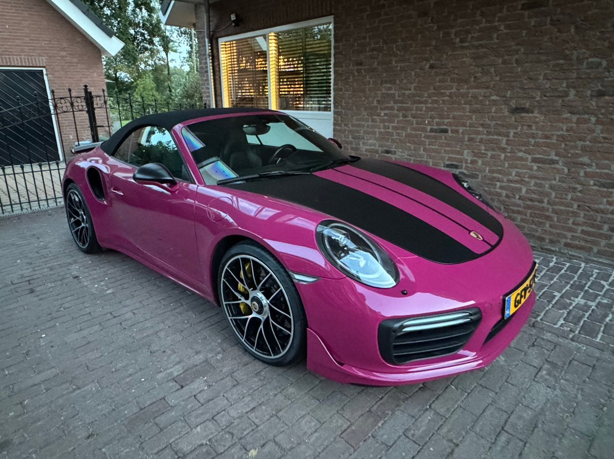 Porsche 911 3.8 Turbo 4S Cabriolet Aero package Zwart, Automaat, Zwart, Cabriolet, 4 stoelen
