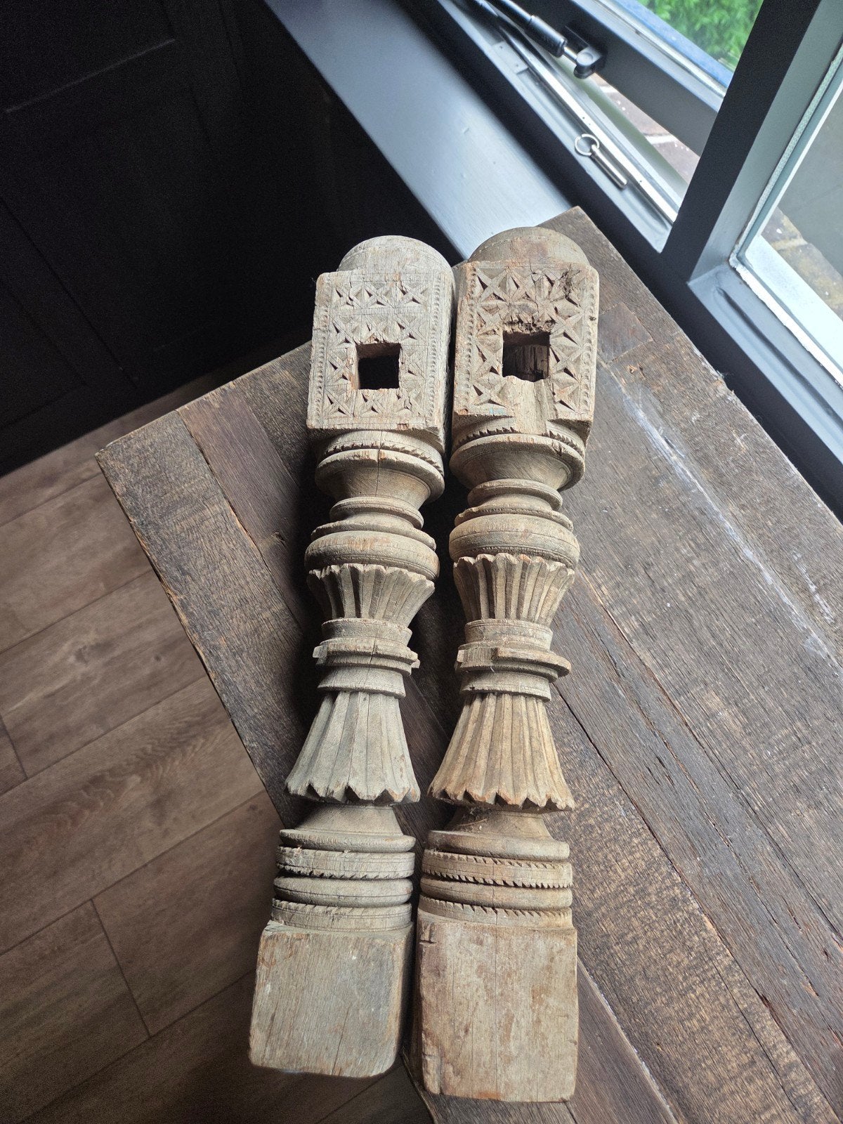 Houten balusters, Ophalen of Verzenden