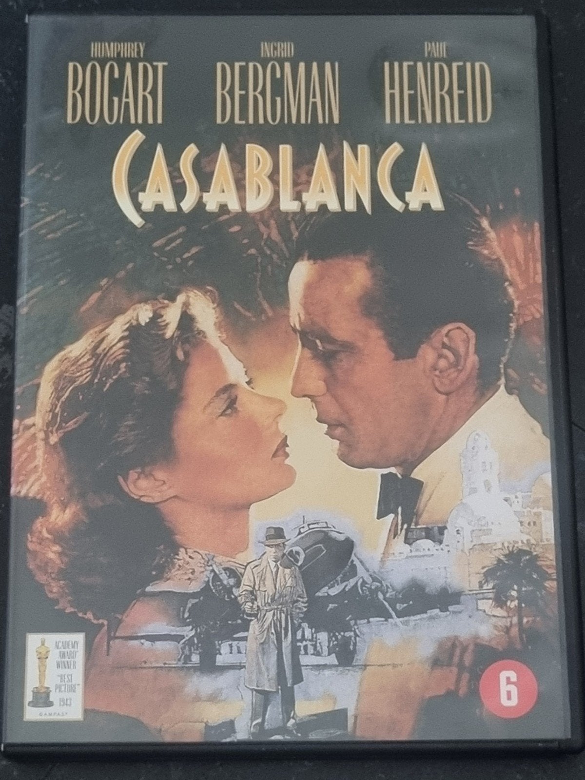 Casablanca DVD - Klassieke Romantiek/Drama, Cd's en Dvd's, Dvd's | Klassiekers, Engels, Zo goed als nieuw, Vanaf 6 jaar, Engels