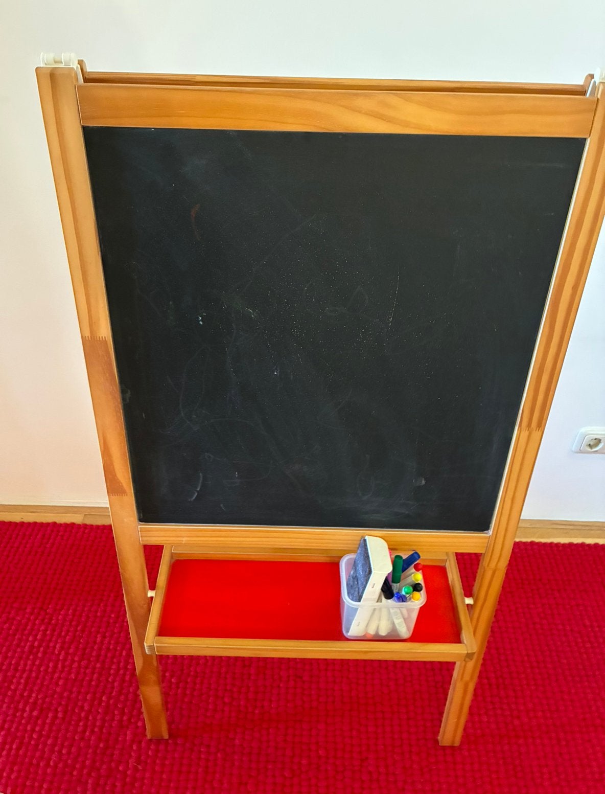 Ikea tekenbord, Ophalen, Gebruikt
