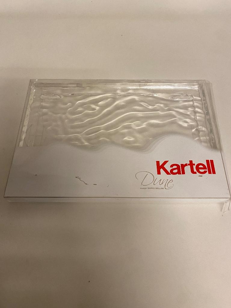 Kartell dienblad Dune Mario Bellini, Kunststof, Onbekend, Ophalen of Verzenden, Zo goed als nieuw