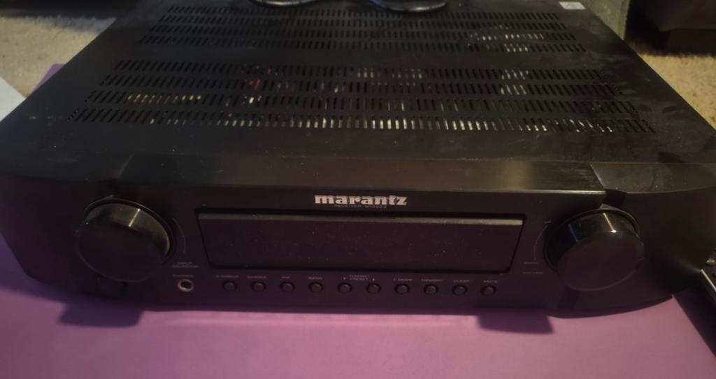 Marantz SR5023 Stereo Receiver - Uitstekende Geluidskwalitei, Marantz, Gebruikt, Ophalen of Verzenden, 60 tot 120 watt