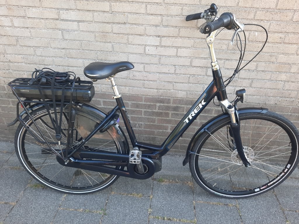 Trek LM 400+ E-bike damesfiets shimano middenmotor,51cm.7v., 51 tot 55 cm, Ophalen, Gebruikt, Overige merken