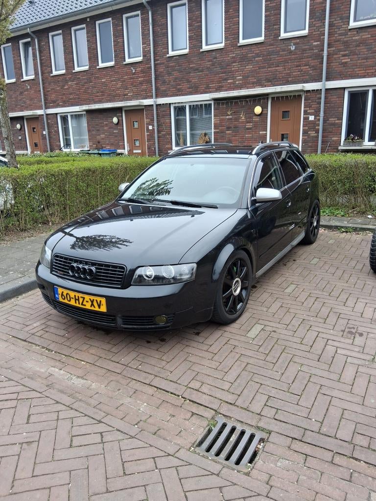 Audi A4 2.0 Avant S-LINE 96KW 2002 Zwart, Voorwielaandrijving, 1340 kg, 4 cilinders, 1984 cc