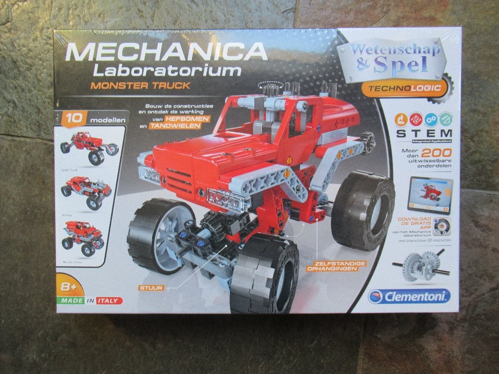 MECHANICA Monster Truck Wetenschap & Spel 8+ nieuw in verp., Ophalen of Verzenden, Nieuw, Bouwen