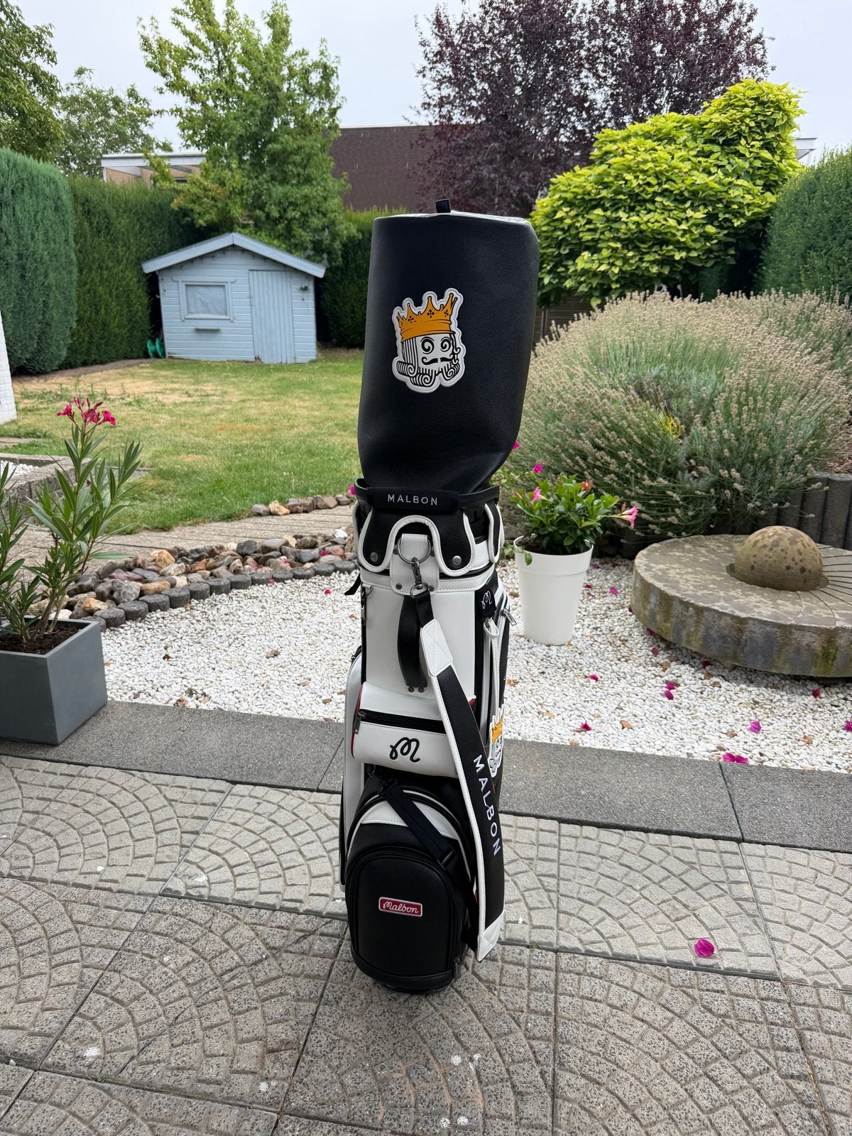 Malbon Golftas King Of Club's, Ophalen of Verzenden, Zo goed als nieuw, Tas, Overige merken