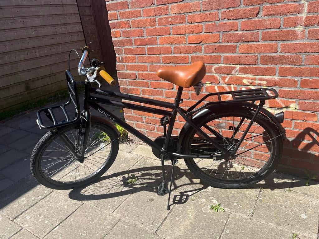 22 inch Spirit transportfiets kinderfiets met voordrager, Ophalen, Zo goed als nieuw, Terugtraprem, 20 inch of meer