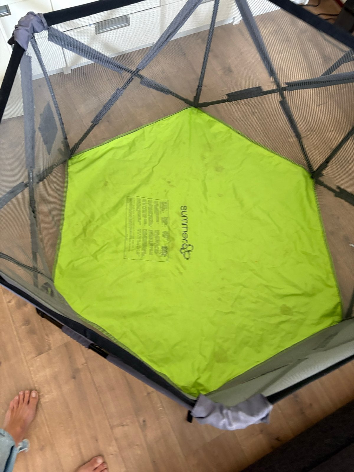 Opvouwbare Camping Box / Box voor baby's - Summer Infant, Ophalen, Gebruikt, Overige vormen