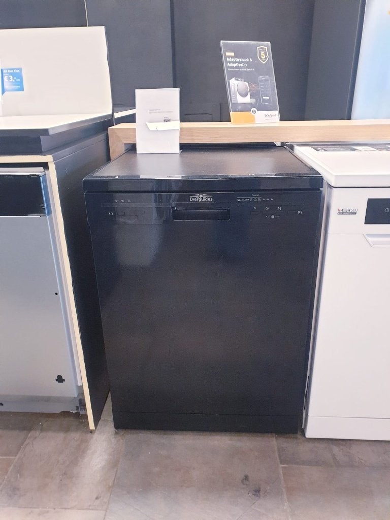 everglades vrijstaande vaatwasser NIEUW B KEUZE inc garantie, Witgoed en Apparatuur, Vaatwasmachines, Ophalen, Minder dan 85 cm