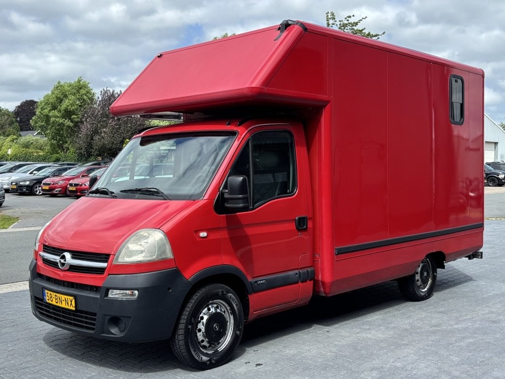 Opel Movano 2.5 CDTI Paardenauto Paardenvrachtwagen 2004, Auto's, Bestelauto's, Bedrijf, Te koop, Opel, Diesel, Euro 3, Handgeschakeld