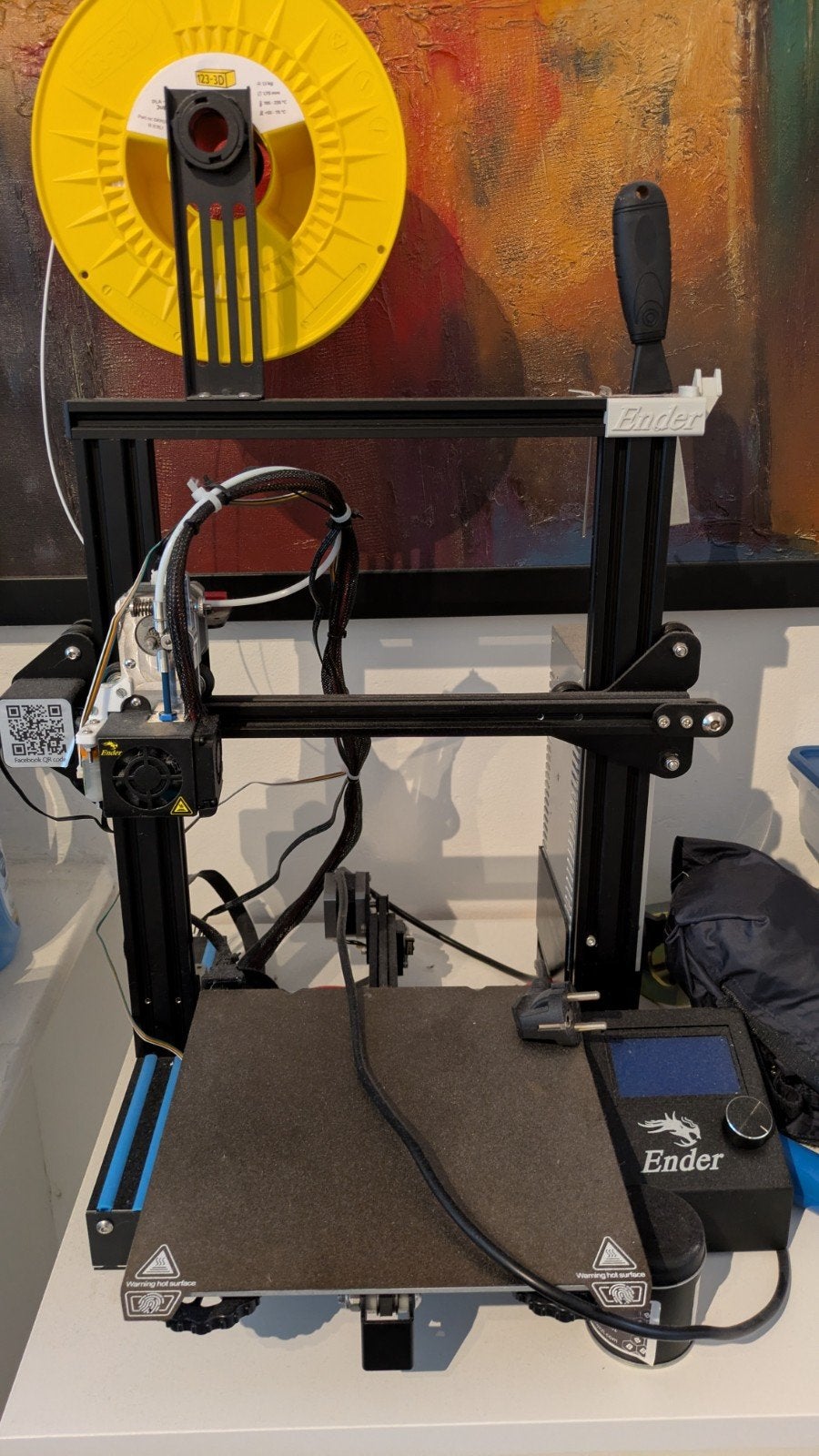 Ender 3 3D-printer met PLA filament, Computers en Software, Ophalen, Gebruikt, Ender, Filament