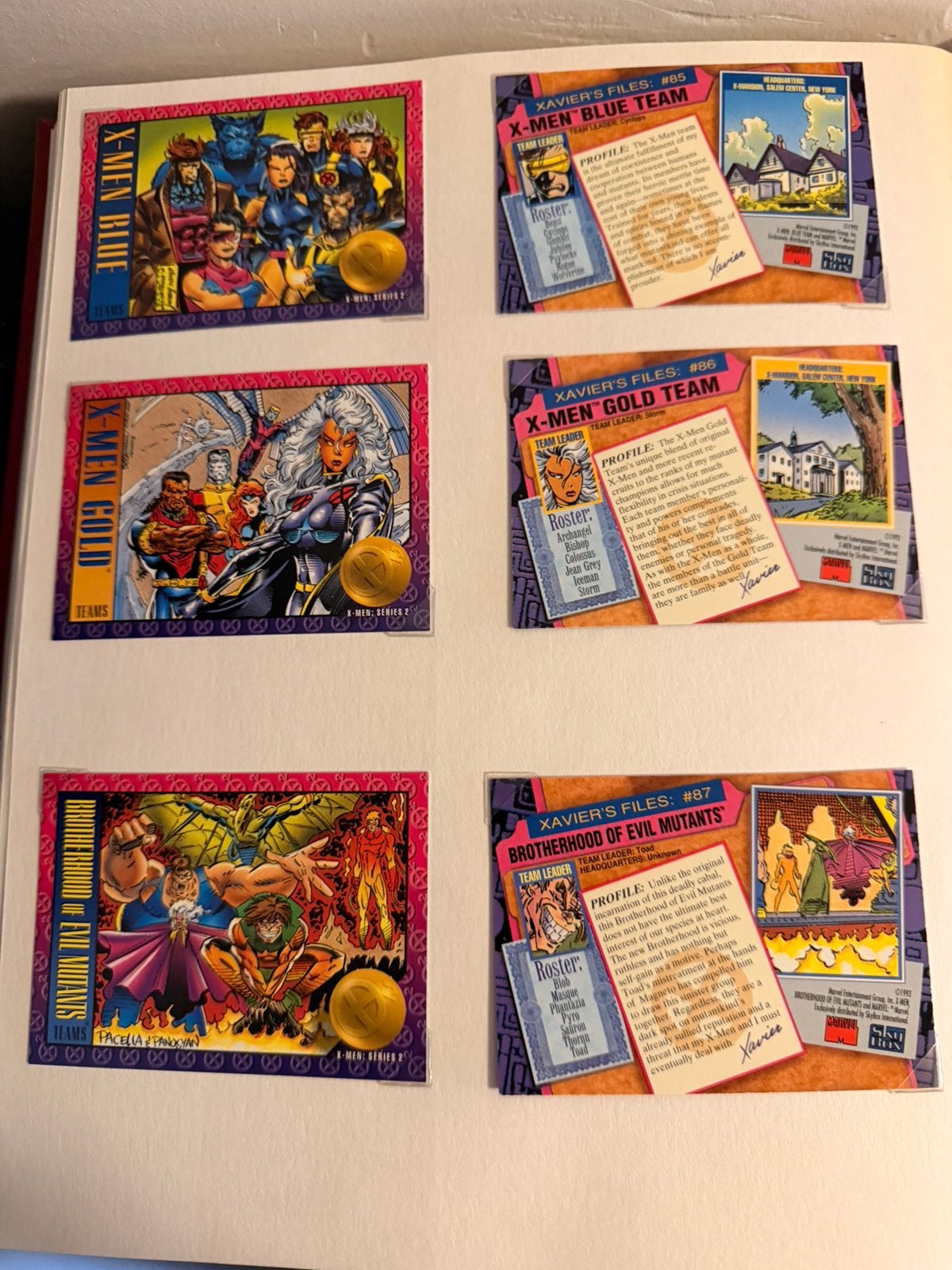 Marvel Super Heroes Trading Cards - Diverse Collectie, Boeken, Complete serie of reeks, Verzenden, Zo goed als nieuw, Amerika