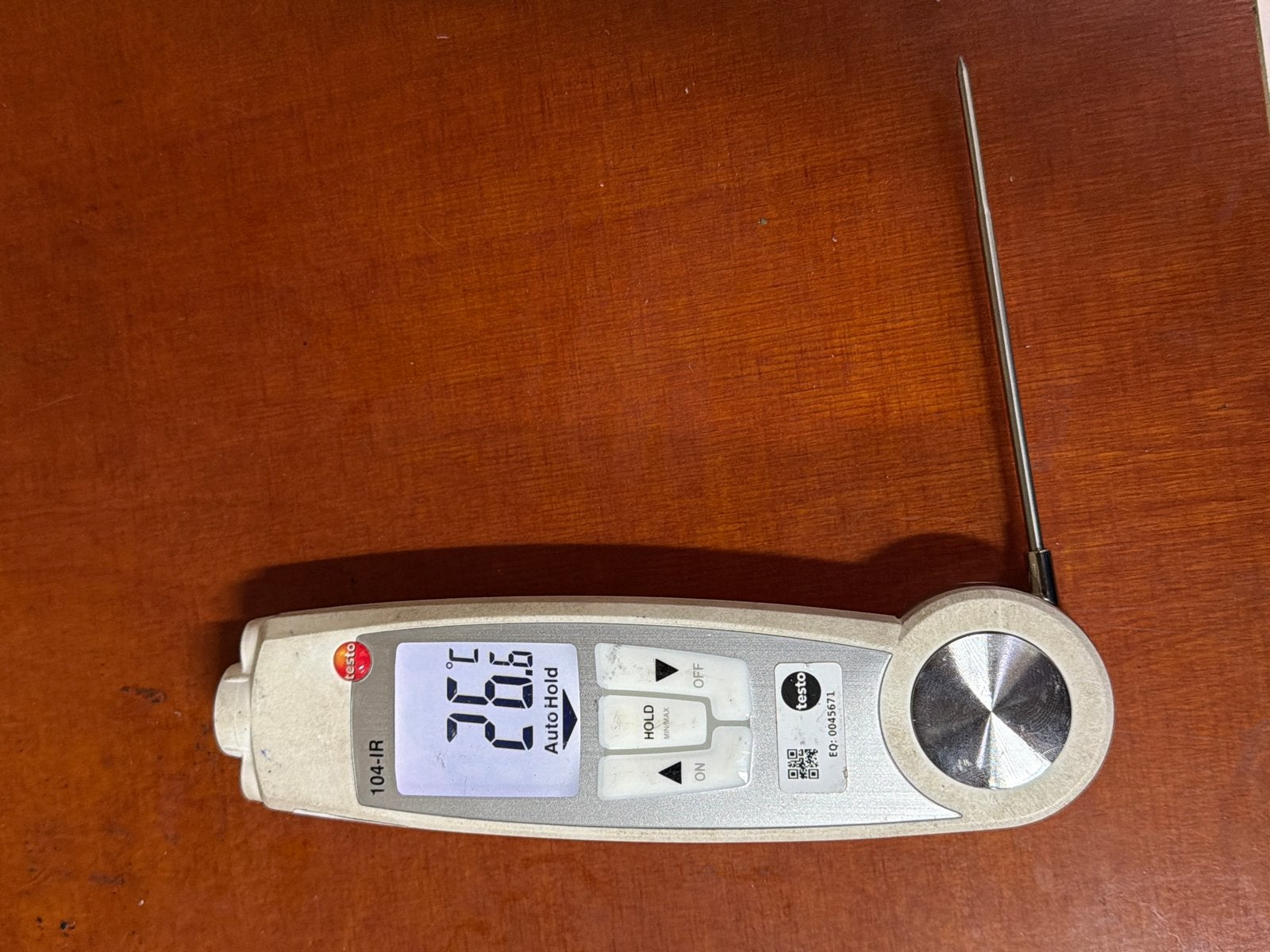 Testo 104-IR Voedselthermometer - Gebruikt, Ophalen of Verzenden, Gebruikt