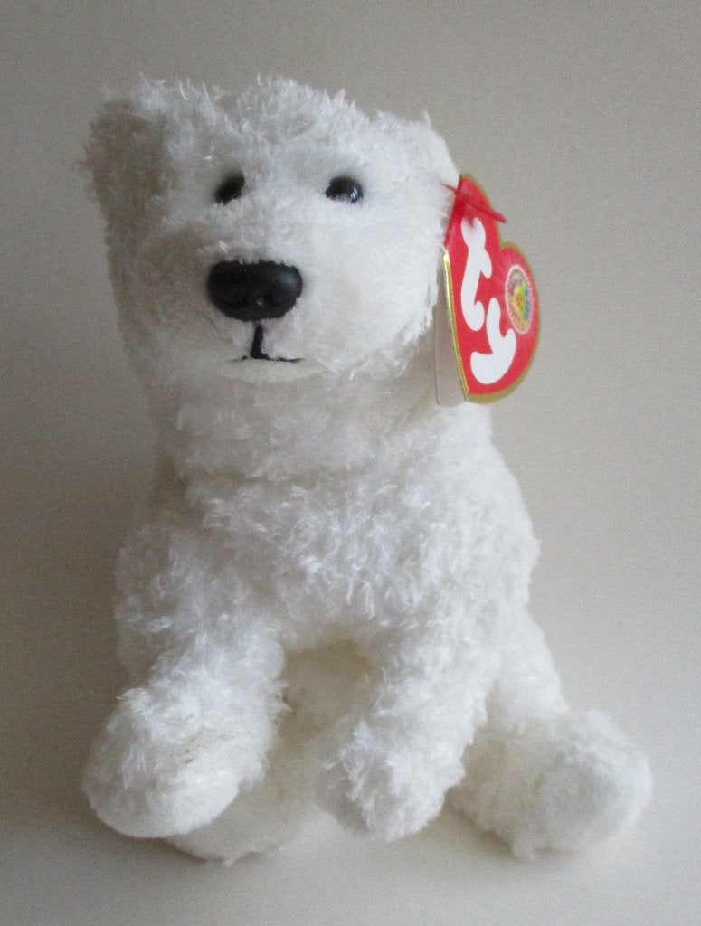 BEANIE BABIES: 107-SIBERIA-2007-IJSBEER-MINT/EXCELL-VINTAGE, Handgemaakt, Overige typen, Nieuw, Klein (minder dan 20 cm)