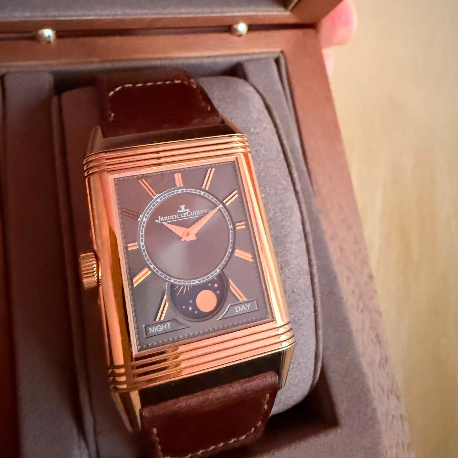 Jaeger-LeCoultre Reverso Tribute Duoface Calendar Q3912530, Ophalen of Verzenden, Zo goed als nieuw, IOS