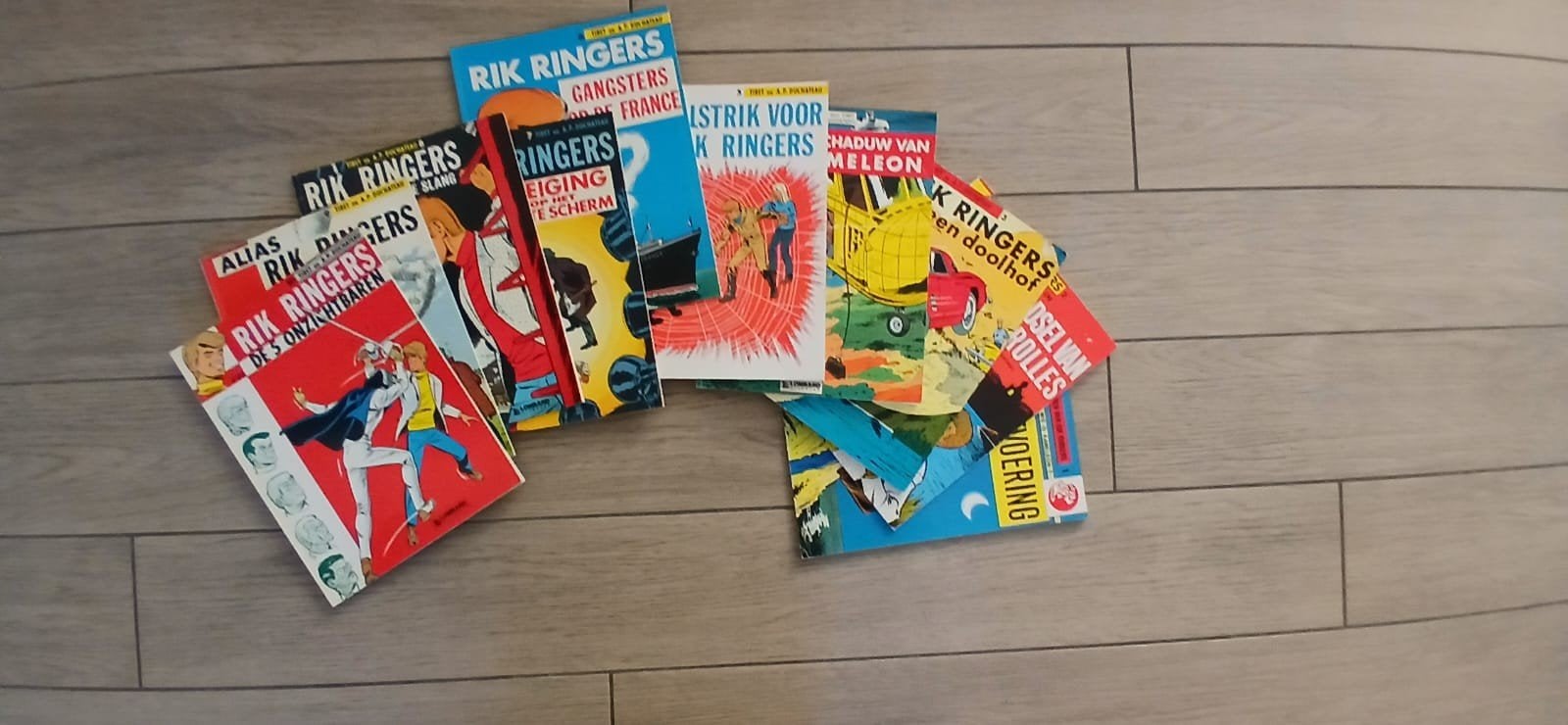 Rik Ringers Stripboeken - Nummers 1 t/m 10, Boeken, Stripboeken, Meerdere stripboeken, Ophalen of Verzenden, Zo goed als nieuw