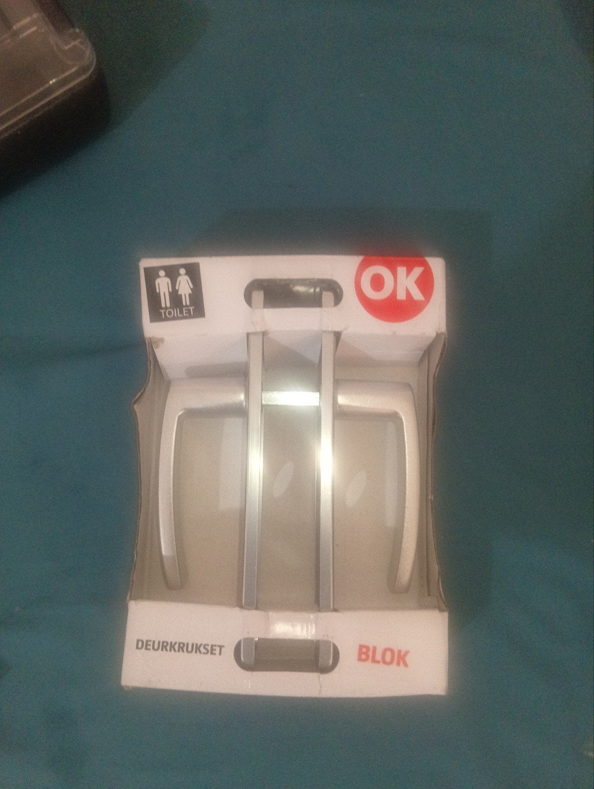 Nieuwe OK Deurkrukset voor Toilet - Blok, Ophalen