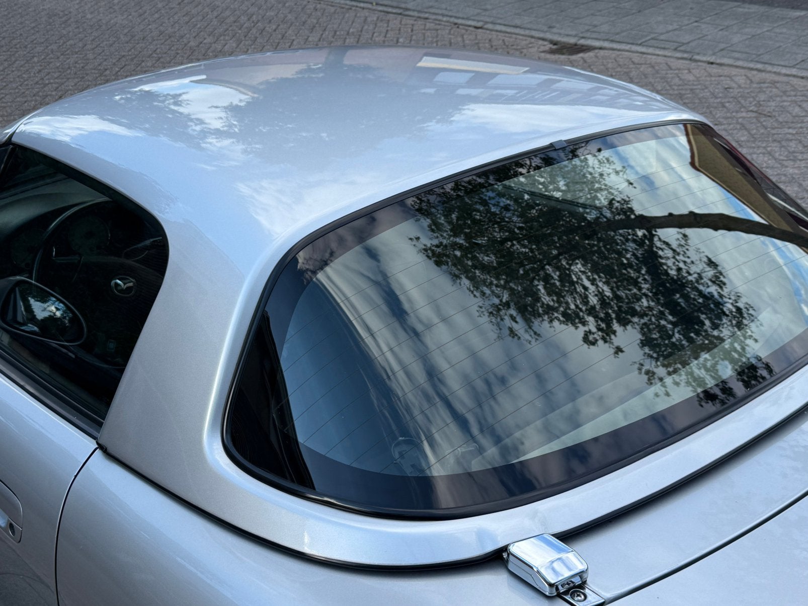 Mazda MX-5 NA/NB Hardtop Zilver | ZEER NETTE STAAT, Ophalen, Gebruikt, Achterklep, Voor