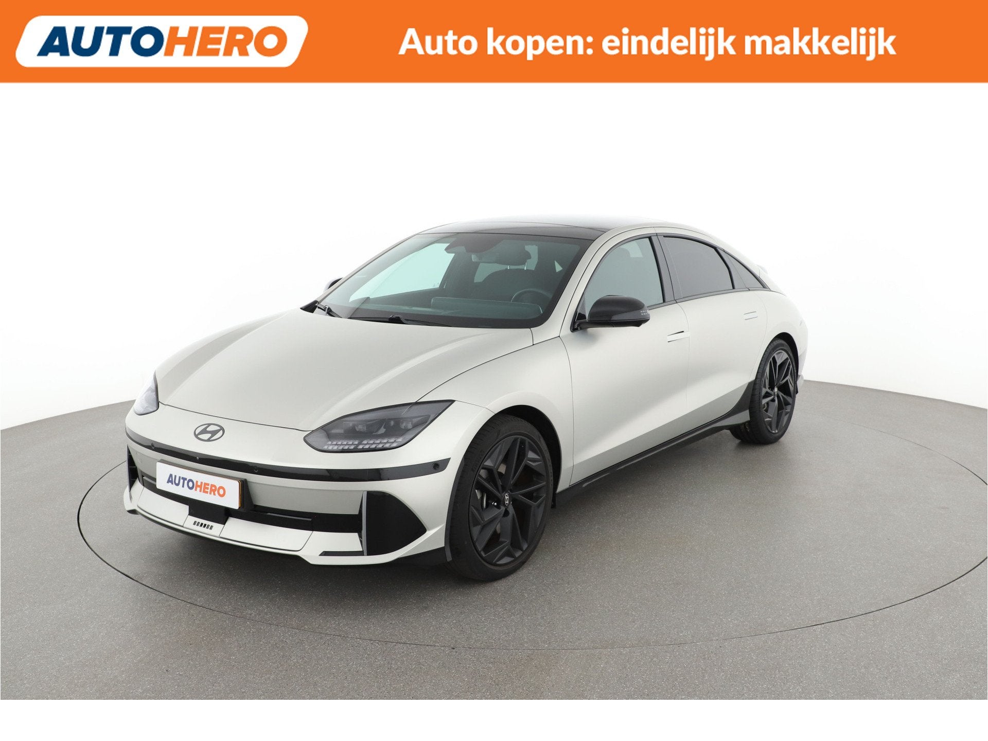 Hyundai IONIQ 6 First Edition AWD 77.4 kWh YD20853, Auto's, Hyundai, Gebruikt, Met garantie (alle), Leder en Stof, Vierwielaandrijving