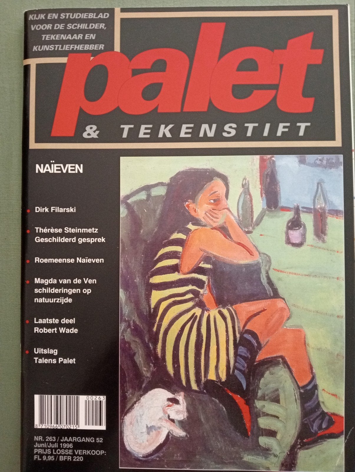 Palet Magazine1996 - Naïeven Dirk Filarski Bergense School, Ophalen of Verzenden, Zo goed als nieuw
