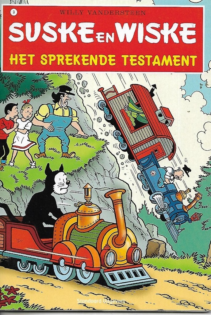Suske en Wiske - Nr. 9: Het sprekende testament, Eén stripboek, Ophalen of Verzenden, Gelezen
