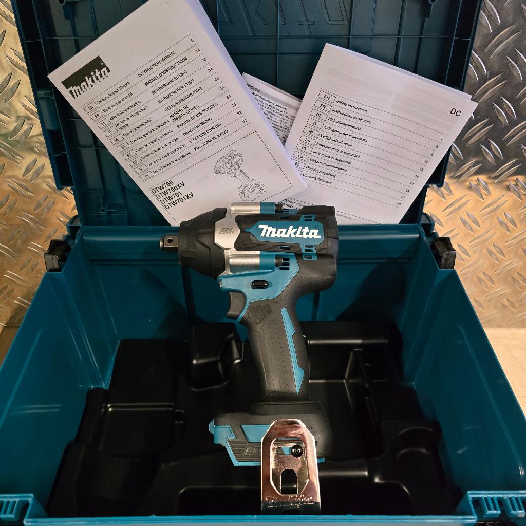 Makita DTW 700 ZJ Accu Slagmoersleutel 18 V 700 Nm 1/2", Ophalen, Nieuw