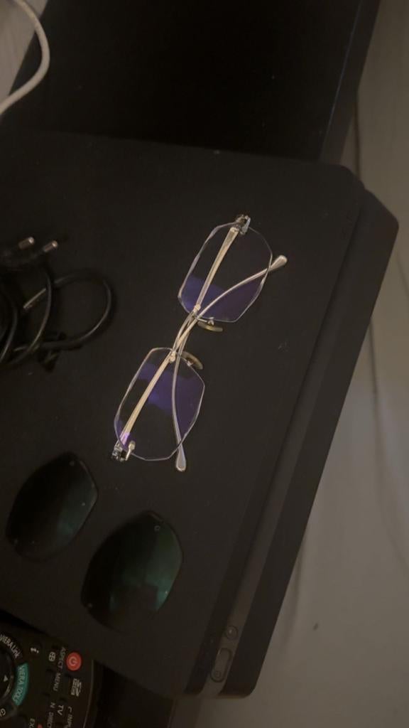 Cartier bril met extra glazen, origineel, Overige merken, Ophalen of Verzenden, Zo goed als nieuw, Groen