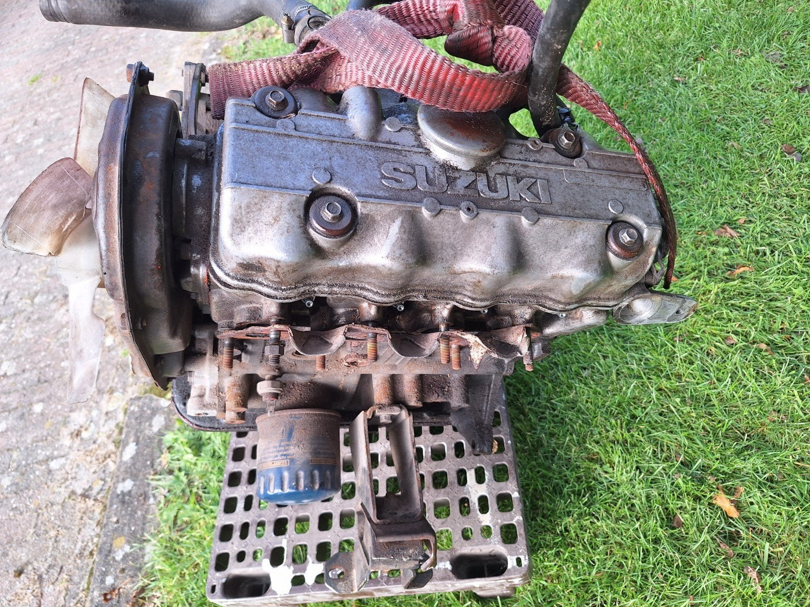 Motor voor Suzuki LJ80 (+ div. andere onderdelen!), Auto-onderdelen, Ophalen, Gebruikt, Suzuki